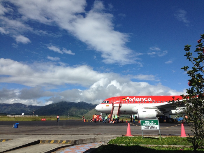 Back at the Pasto airport again!